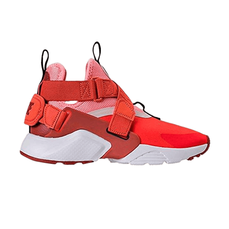 Nike Huarache City Shoes Habanero Red Size 5.5