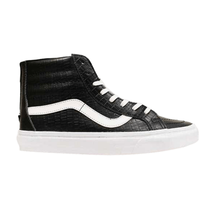 Vans sk8 hi grey croc online