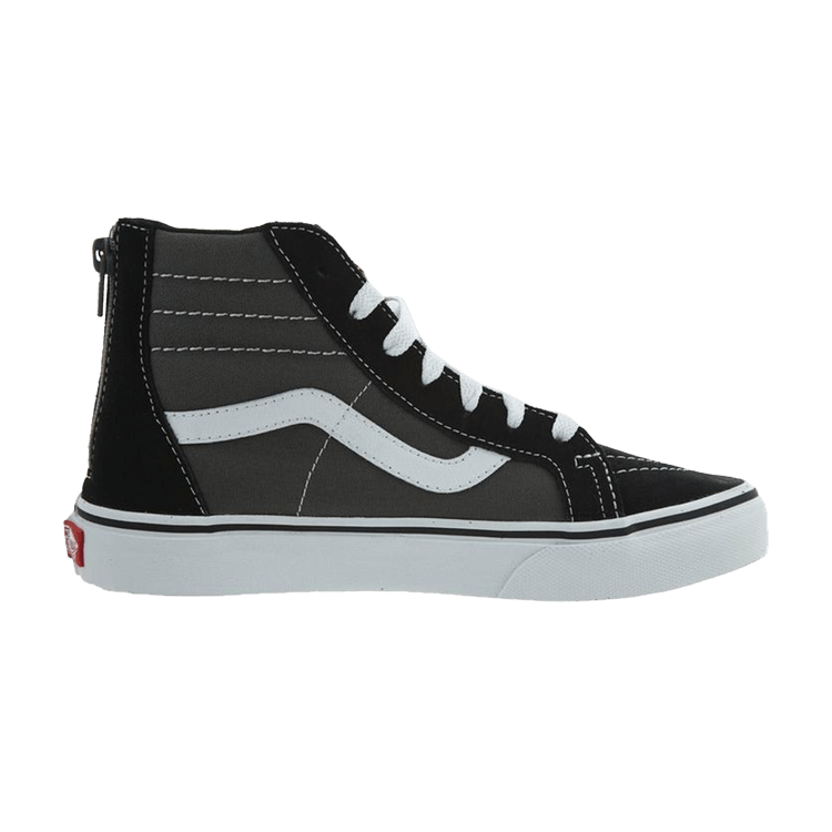 Sk-8 Hi Zip Little Kids 'Black Charcoal'