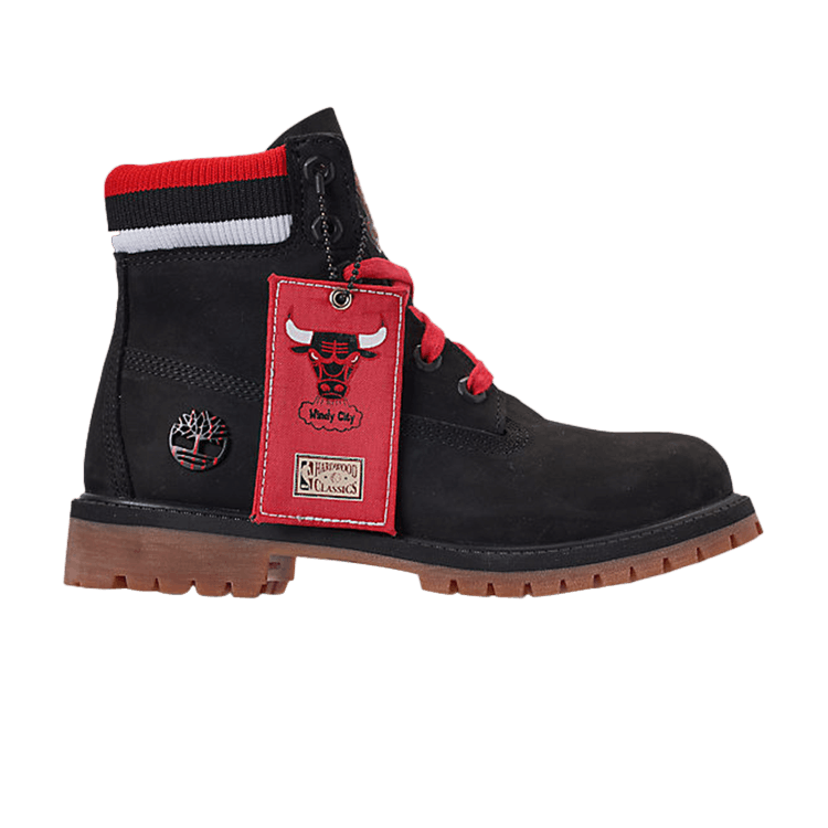 Buy NBA x Mitchell and Ness x 6 Inch Classic Premium Boot Junior 'Chicago  Bulls' - A1UDG 001 - Black