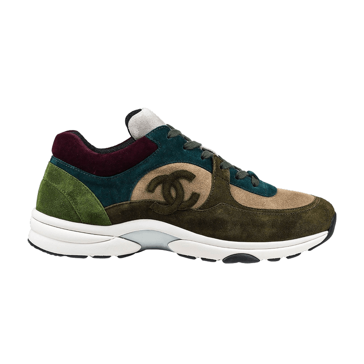 Green hotsell chanel sneakers