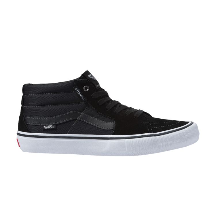 Vans anti hero sk8 mid pro sale