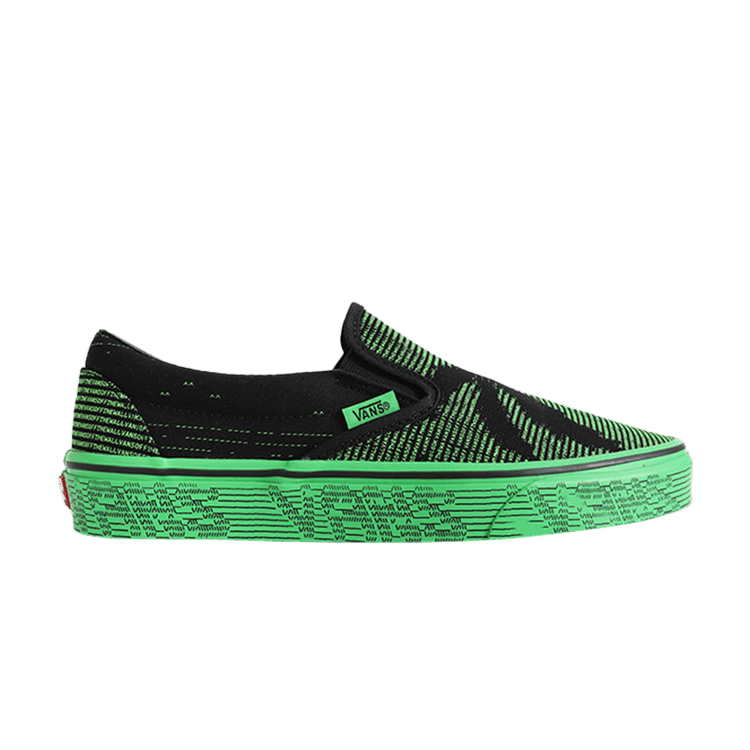 Slip-On 'Vanscii - Green Black'