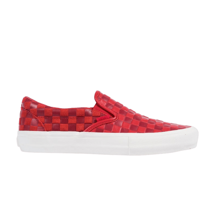 Engineered Garments x Classic Slip-On 'Red Checkerboard'