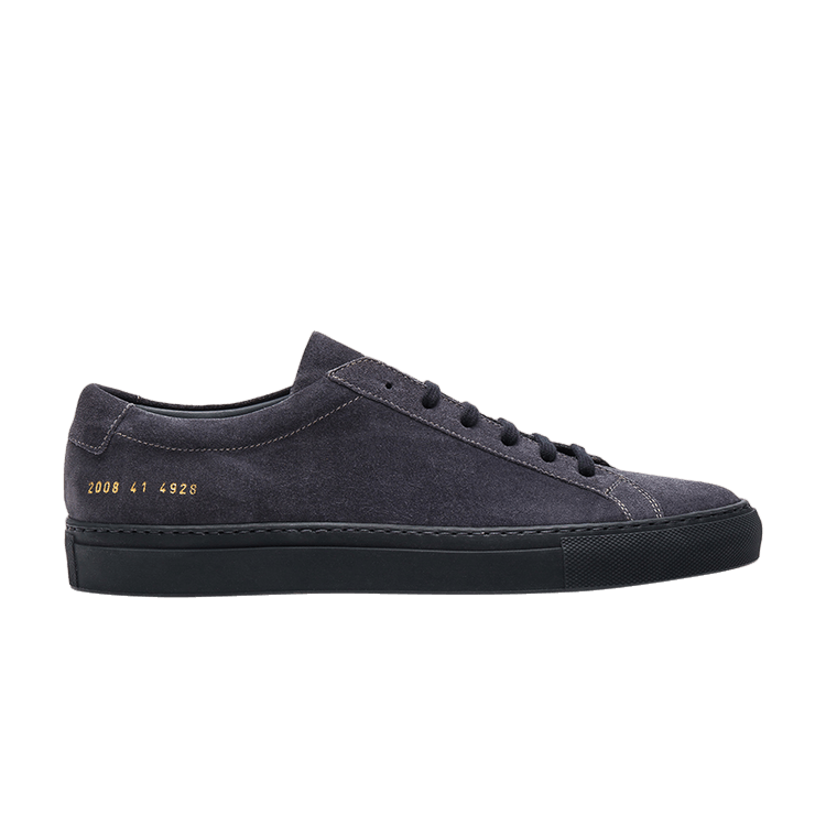 navy suede common projects