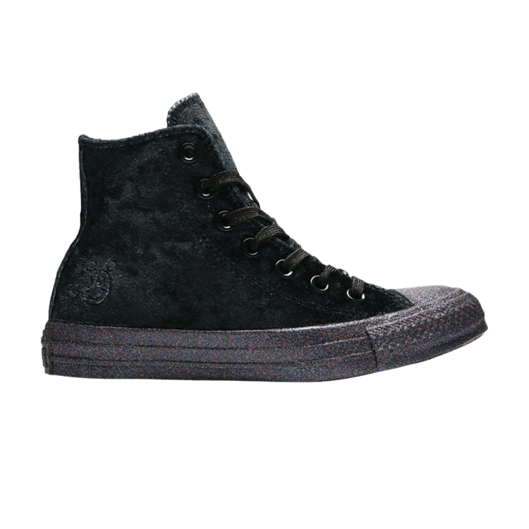 Miley Cyrus x Wmns Chuck Taylor All Star Hi 'Black Silver'