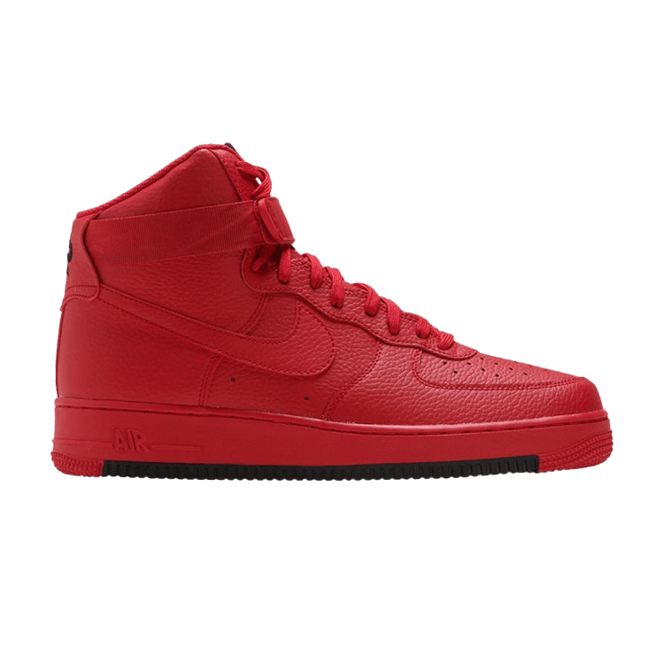 Air force one high all red top