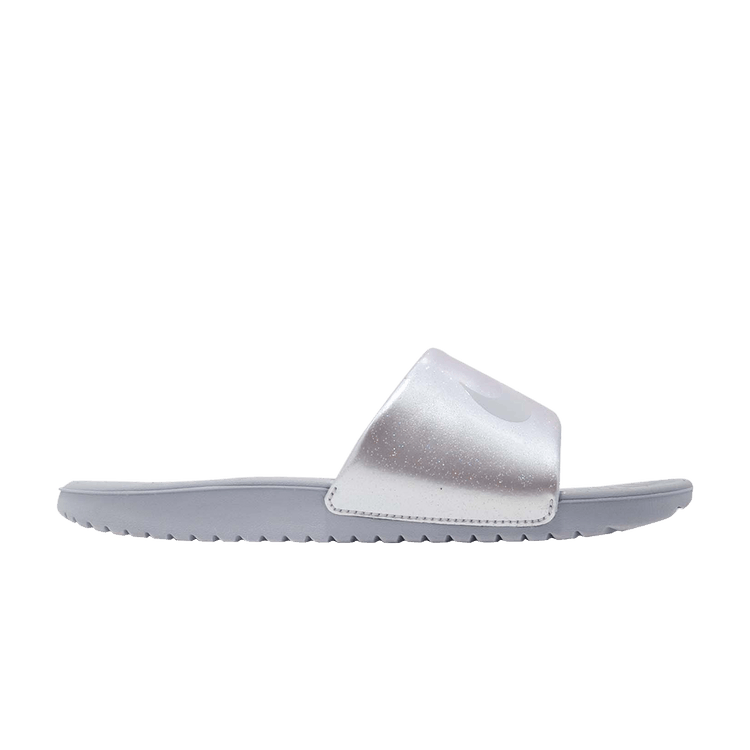 Nike Kawa Slide GS PS 'Wolf Grey'