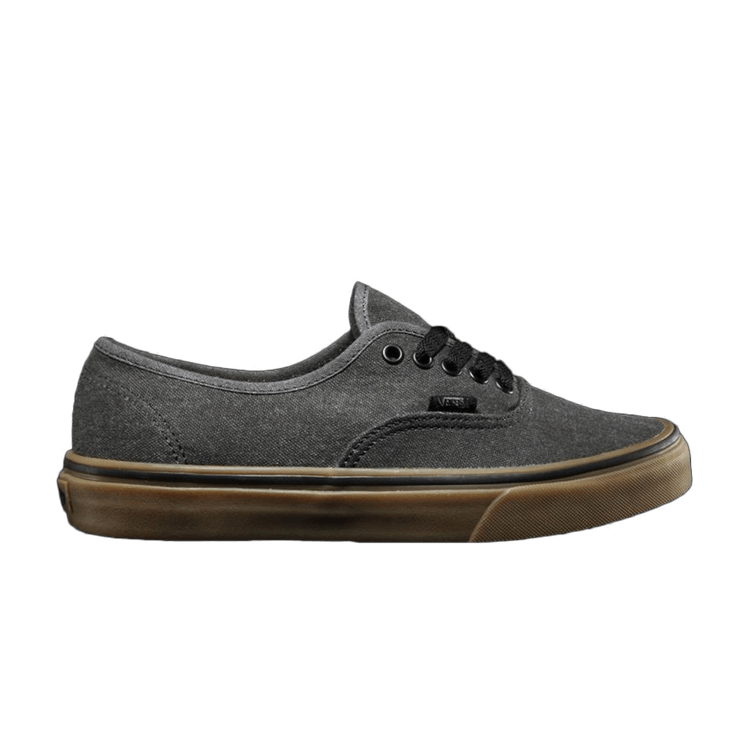 Authentic 'Washed Canvas Black Gum'