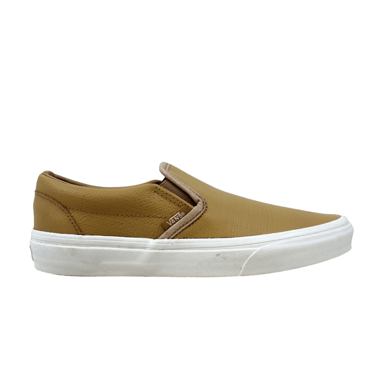 Classic Slip-On Embossed Leather 'Tan'