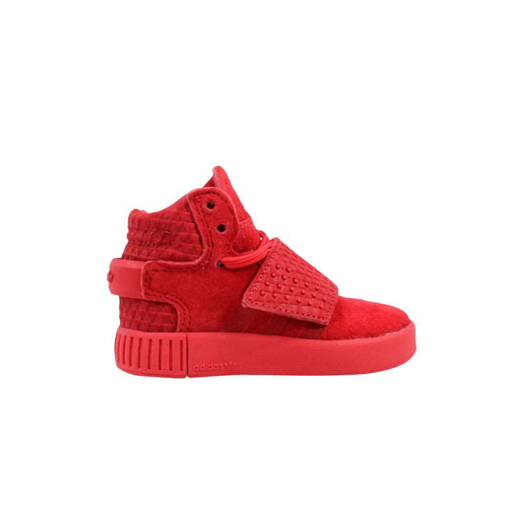 Adidas tubular hotsell invader triple red