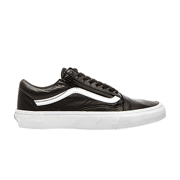 Old Skool Zip Premium Leather 'Black'