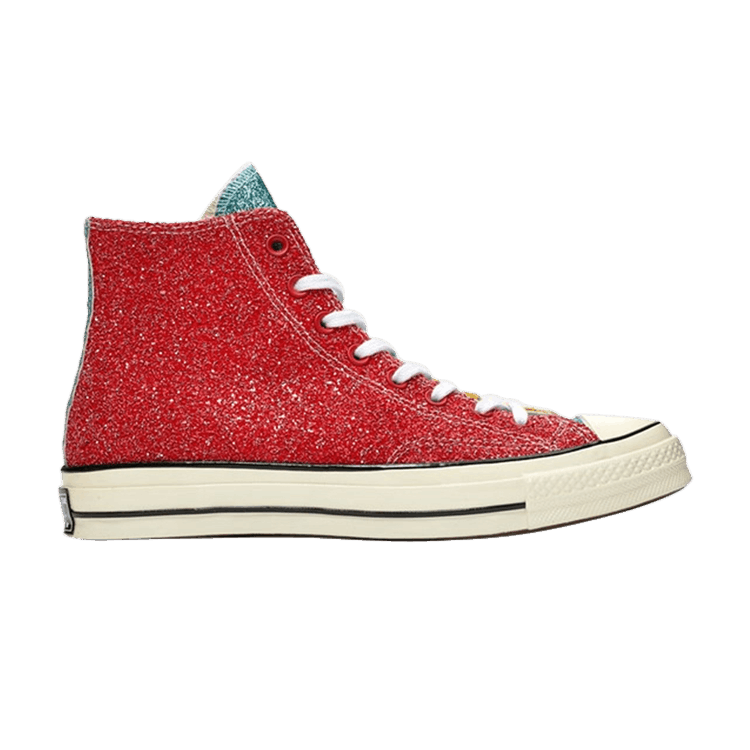 JW Anderson x Chuck 70 Hi 'Glitter Pack - Cherry Sulphur'