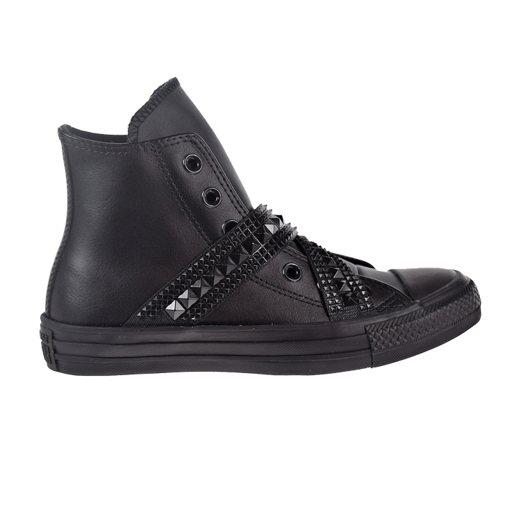 Wmns Chuck Taylor All Star Punk Strap Hi 'Triple Black'