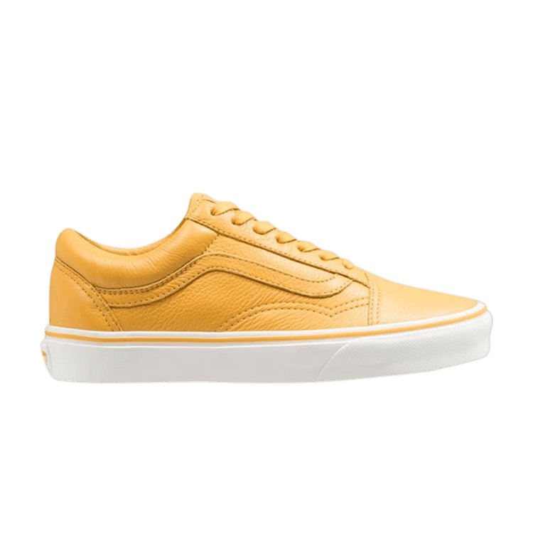 Old Skool Leather 'Mineral Yellow'