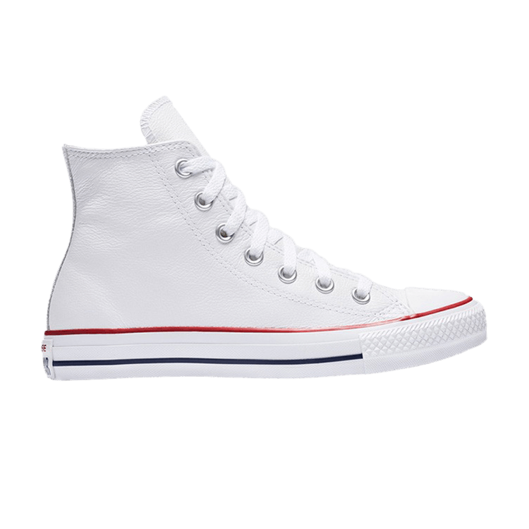 Chuck Taylor All Star Leather Hi 'White' | GOAT