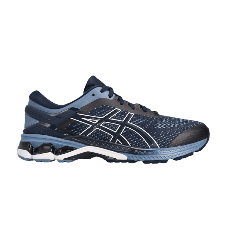 Gel Kayano 26 2E Wide 'Midnight Grey Floss'