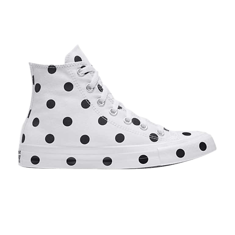 Wmns Chuck Taylor All Star Hi 'White Polka Dot'