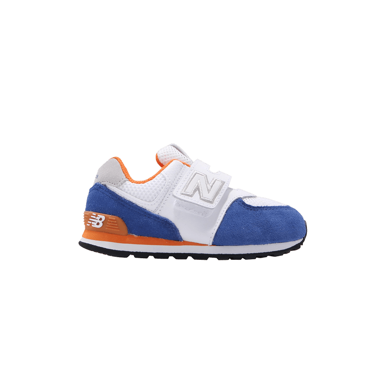 574 Infant Wide 'Blue White Orange'