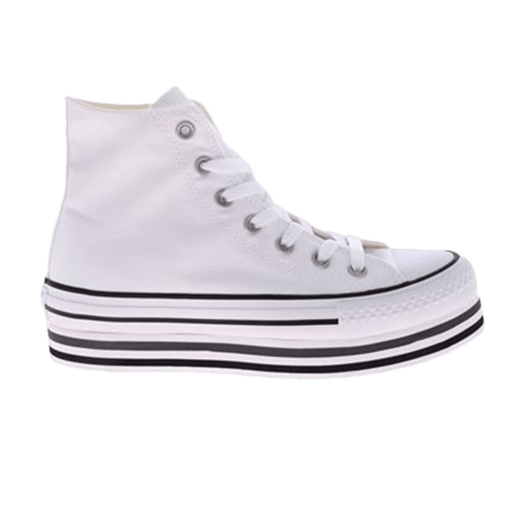 Wmns Chuck Taylor All Star Platfrom Layer Hi 'White'