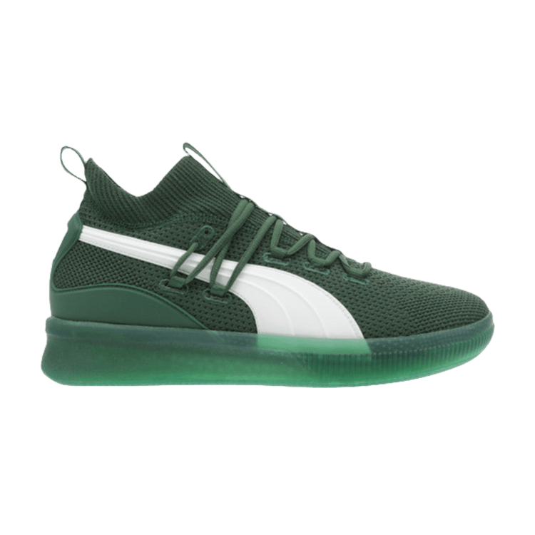 Puma clyde court purple clearance