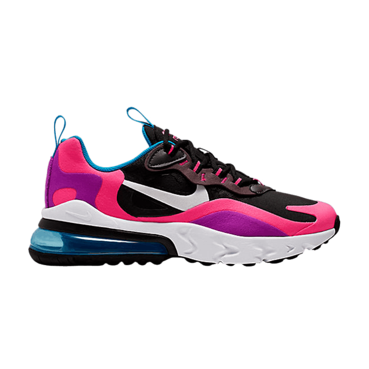 Nike 270 react sales pink and grey