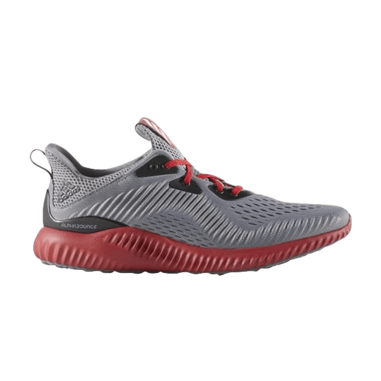 Buy Adidas Alphabounce EM 'Grey Power Red' - AC8049 | GOAT