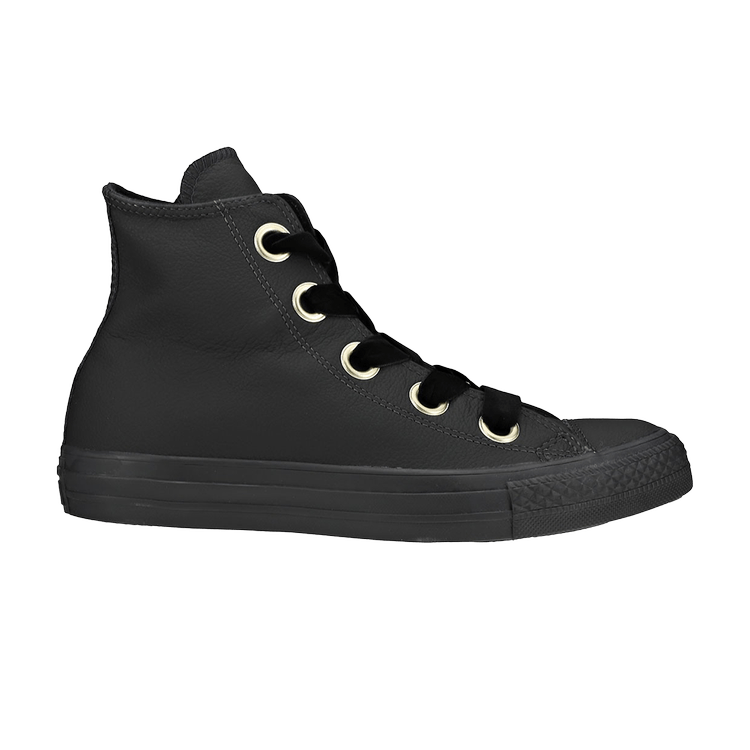 Wmns Chuck Taylor All Star Big Eyelets High 'Black Gold'