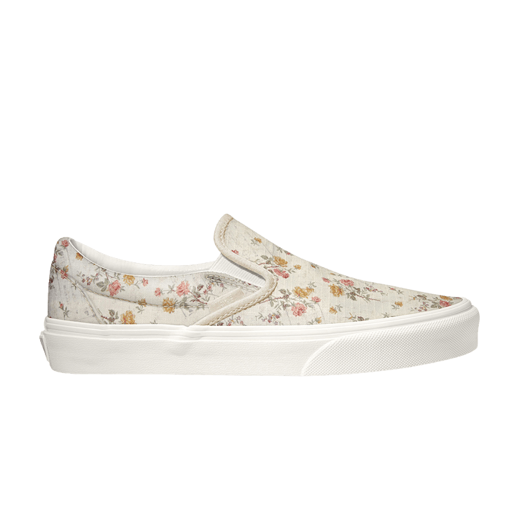 Slip-On 'Floral Marshmallow'