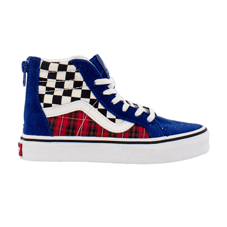 Sk8-Hi Kids 'Plaid Checkerboard'