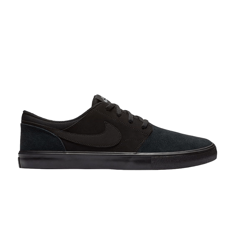 nike sb solarsoft portmore ii canvas black