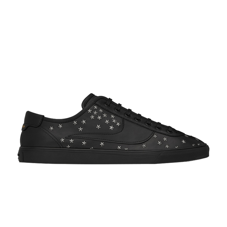 Buy Saint Laurent Andy Low 'Black Star Studded' - 539093 0O68X