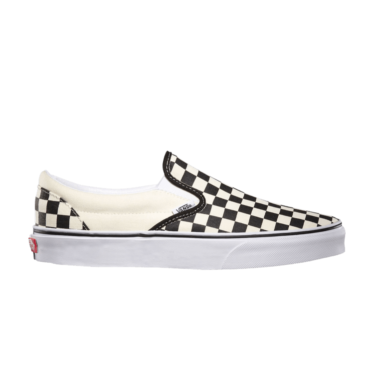 asher white checkered vans