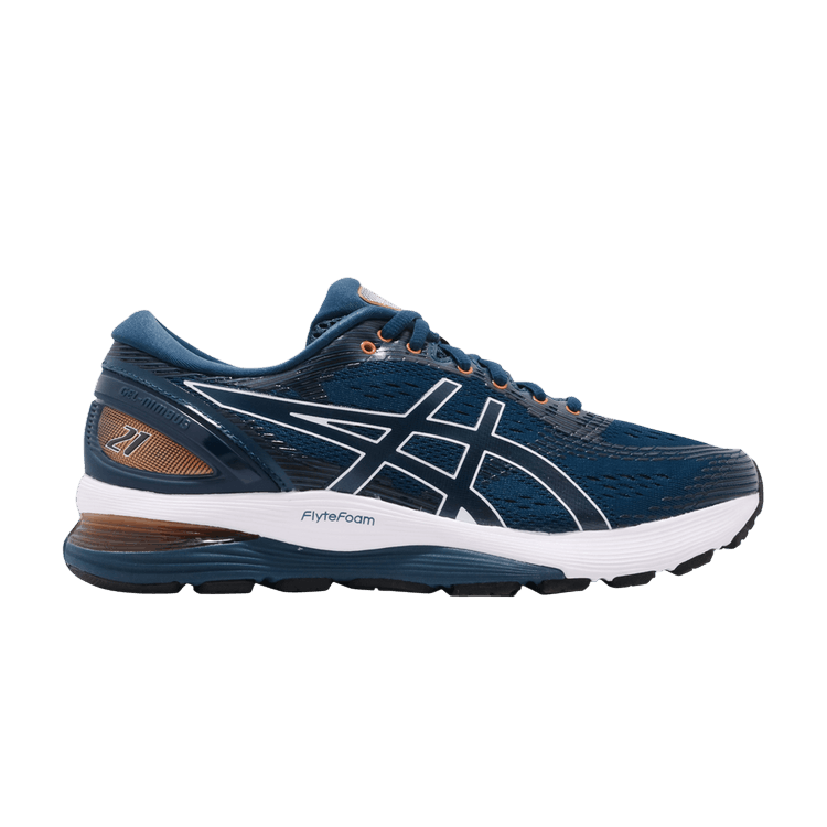 Gel Nimbus 21 4E Wide 'Mako Blue'