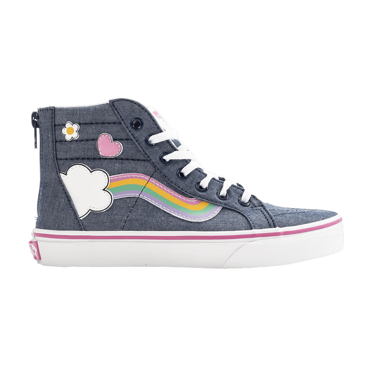 Sk8-Hi Zip Kids 'Rainbow'