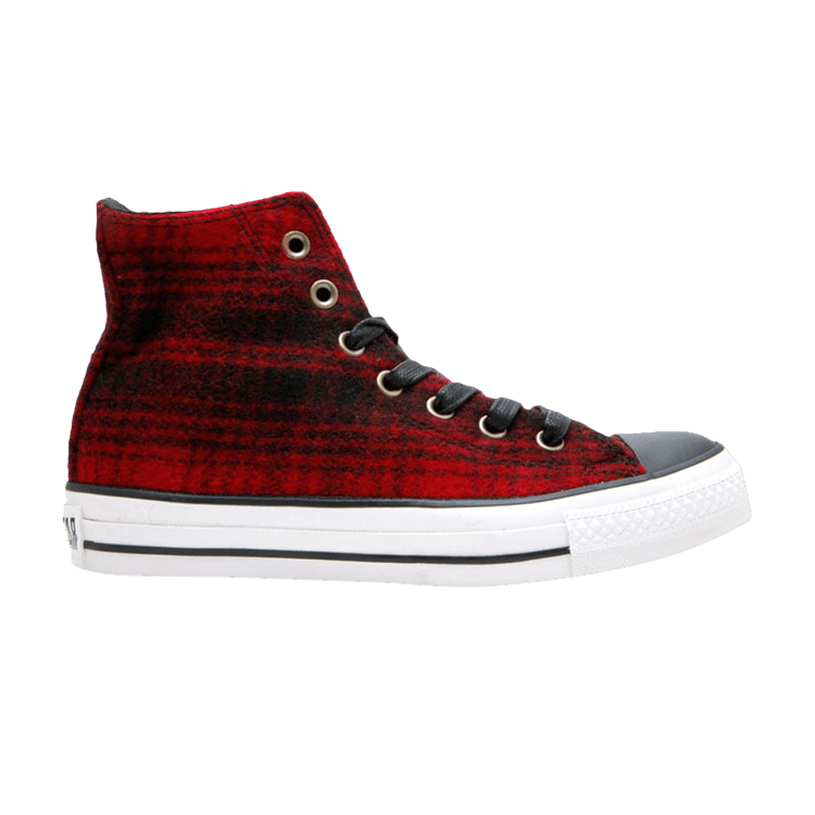 Chuck Taylor All Star Woolrich Hi 'Black Red'