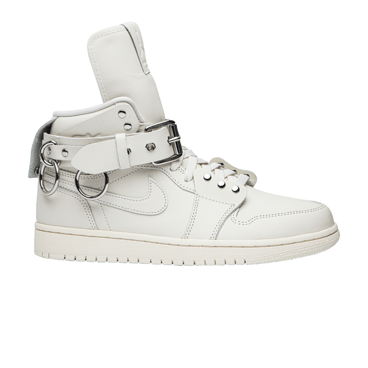 Comme des Garçons x Air Jordan 1 Retro Strap High 'White' | GOAT