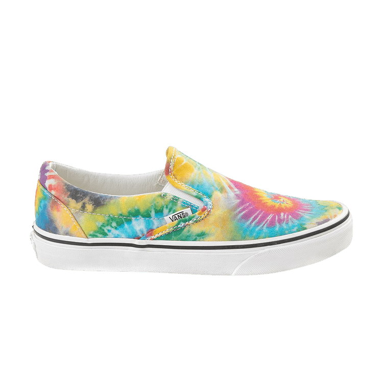 Classic Slip-On Kids 'Rainbow Tie Dye'