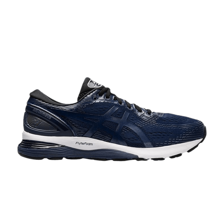 Asics gel nimbus 21 black midnight best sale