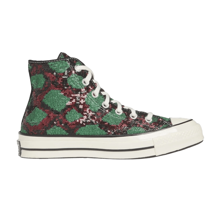 Chuck 70 High 'Snake Pattern - Red Green'