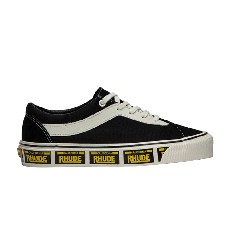 black rhude vans