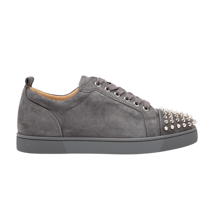 Buy Christian Louboutin Junior Flat Spikes 'Grey' - 1180051I208 | GOAT