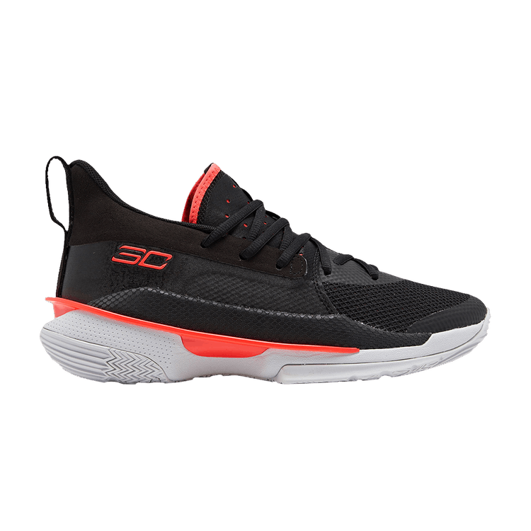 UNDER ARMOR CURRY 7 *UNDERRATED TOUR* RED 3021258-605 SIZE 11 NEW