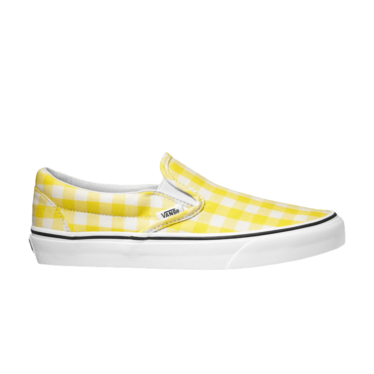 Classic Slip-On 'Yellow Gingham'