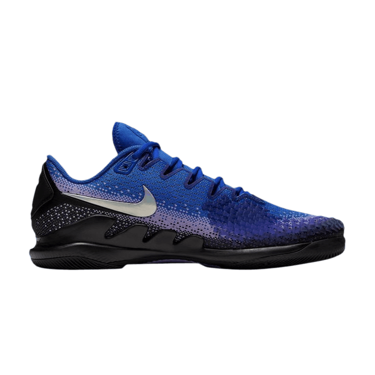 Buy Nike Air Zoom Vapor X Knit 'Black Racer Blue' - AR0496 001 | GOAT