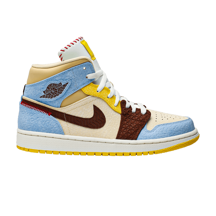 Maison Chateau Rouge x Air Jordan 1 Mid SE 'Fearless' | GOAT