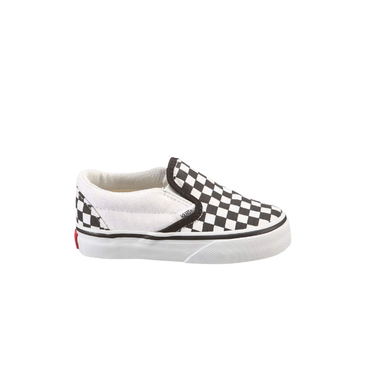 Slip-On Toddler 'Checkerboard Black'