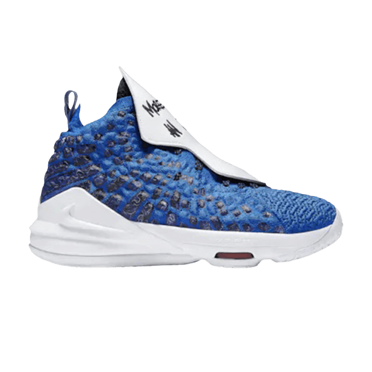 blue lebron 17