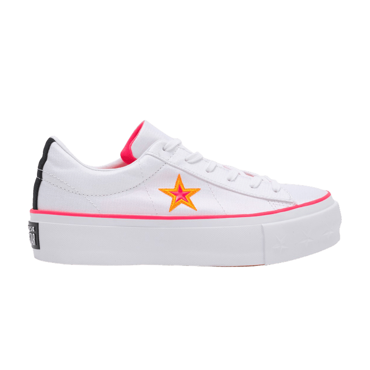 Wmns One Star Carnival Platform 'White Racer Pink'