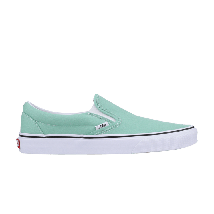 Vans slip cheap on neptune green